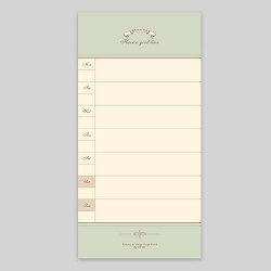 NACOO Have A Good Time Weekly Planner Notepad