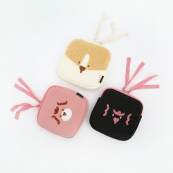 Romane My rolly secret cotton zipper pouch 
