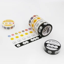ROMANE My rolly Washi paper 15mm X 10m deco masking tape
