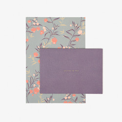 Dailylike Daily letter paper and envelope set - Sandersonia