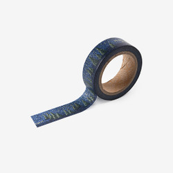 Dailylike Night forest single roll paper deco masking tape