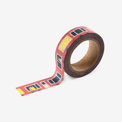 Dailylike Train single roll paper deco masking tape