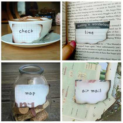 Retro burn it sticky memo pads post it - sticky notes 25sheets