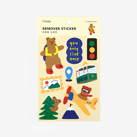 Dailylike Retro removable paper deco sticker