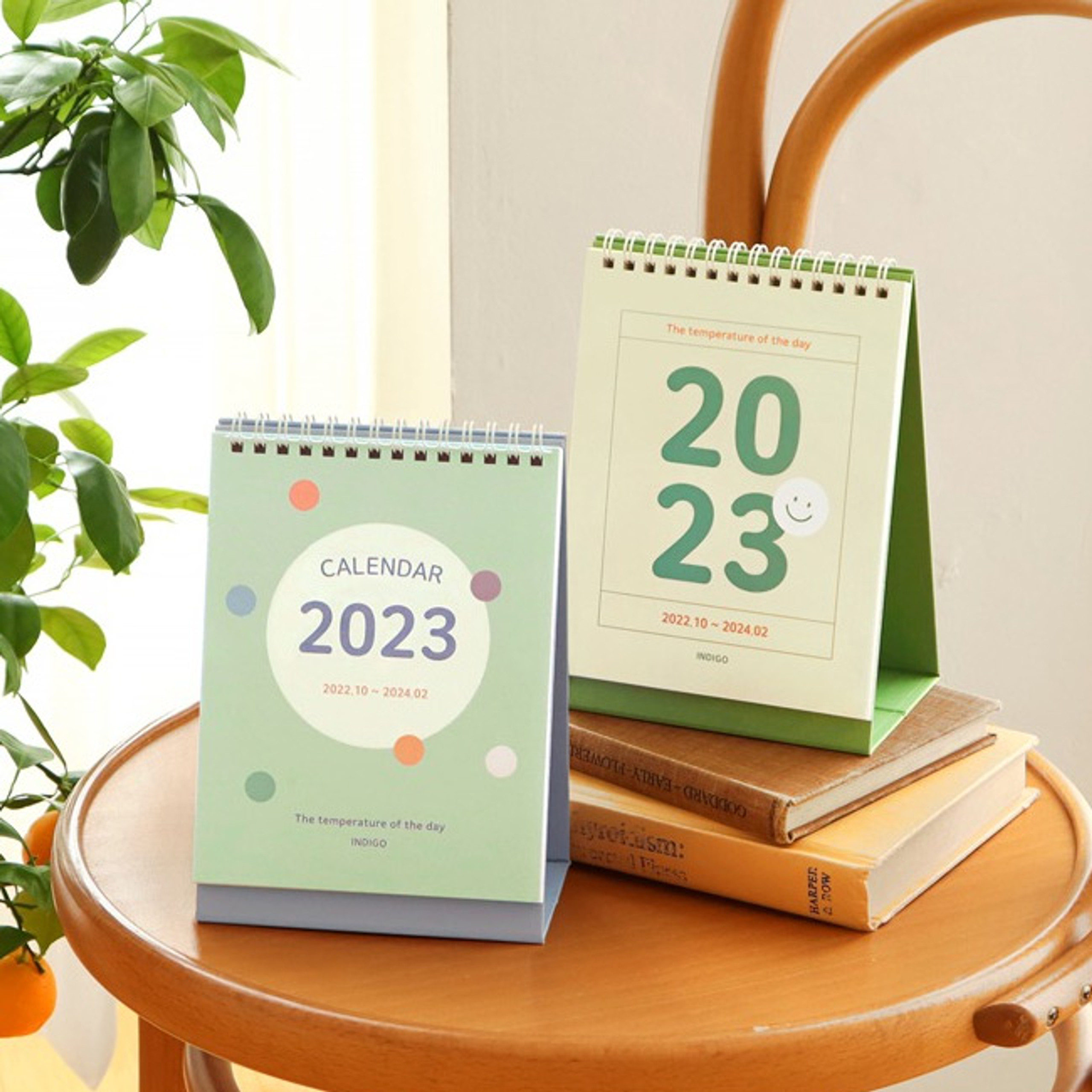 Indigo 2023 Official Workroom Monthly Desk Pad Calendar