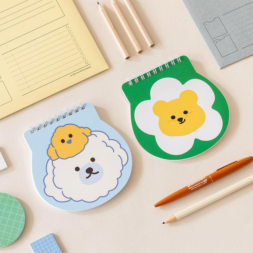 Dailylike Shape Wire bound Memo Notepad: Cute&Portable Notes