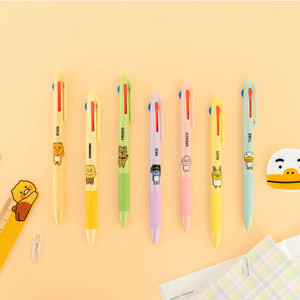 Kakao Friends 3 Color 0.7mm Multi Ballpoint Pen