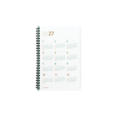 2027 Second Medium Dated Weekly Planner