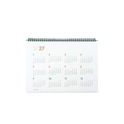 2027 Second A4 Wide Dated Weekly Planner