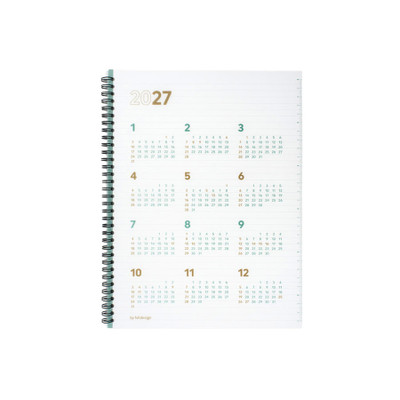 2027 Second A4 Dated Monthly Planner