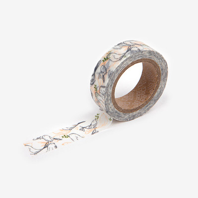 Dailylike Murmur Bird Single Washi Masking Tape, product design shown