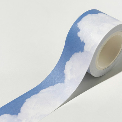 Mingkit White Cotton 25mm Washi Tape, product design shown