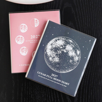 Indigo 2027 Lunar Full Moon Dated Weekly Diary