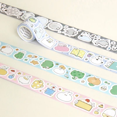 ICONIC Wibbles Write-On Kiss Cut Sticker Roll 01-04