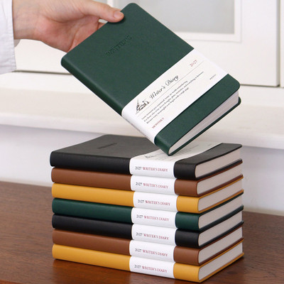 Indigo 2027 Writer's Leather B6 Dated Monthly Diary
