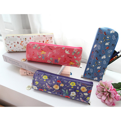 Sticky Lemon Farmhouse Pencil Case, Flower Pink/Willow Brown in 2023