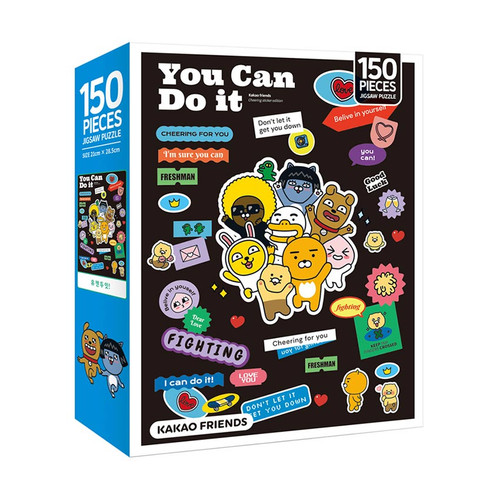 Kakao Friends 150ピースジグソーパズル Kakao Friends My Fluffy Friends 150 Piece Jigsaw Puzzle
