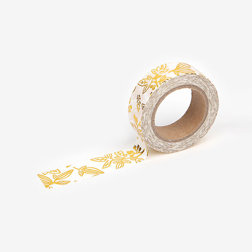 Little Bamboo Gold Single Washi Masking Tape Little Bamboo Gold Single Washi Masking Tape