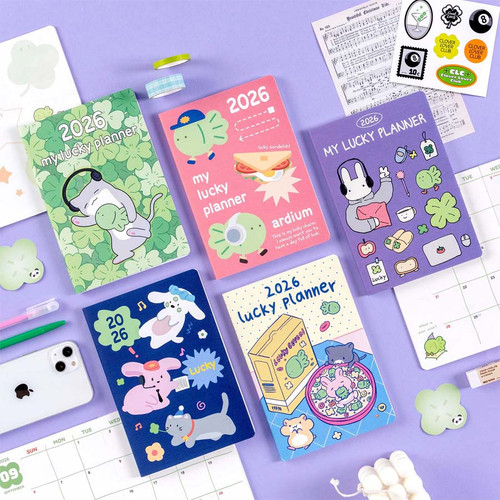 Ardium 2026 Lucky Dated Monthly Planner