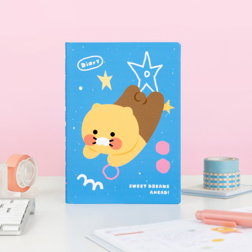 Kakao Friends Blue Choonsik Undated Weekly Planner