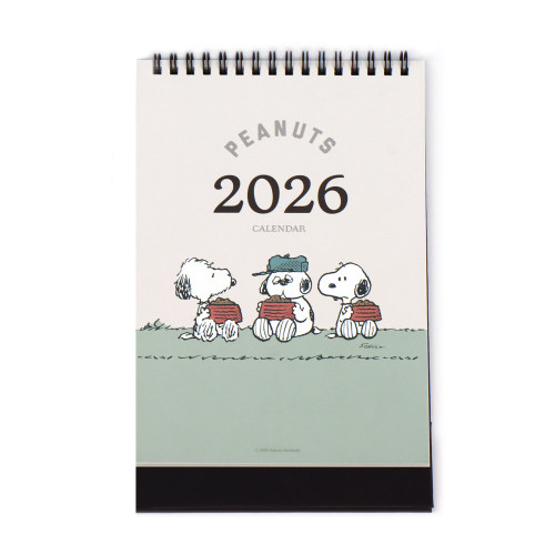 PEANUTS 2026 Snoopy Vintage Desk Calendar