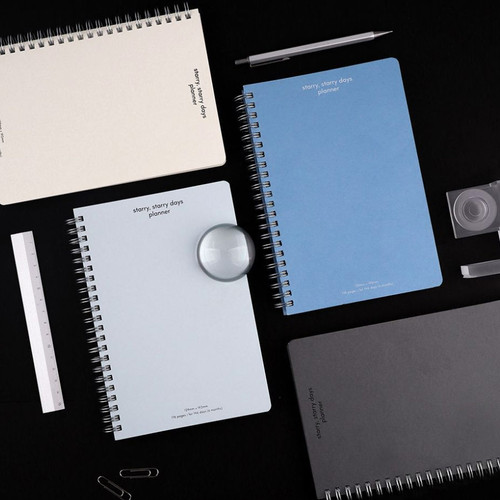 Dash And Dots Starry Starry Days Dateless Daily Planner