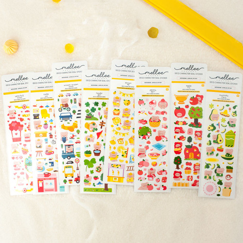 Mellee Factory Deco F Removable Sticker Pack
