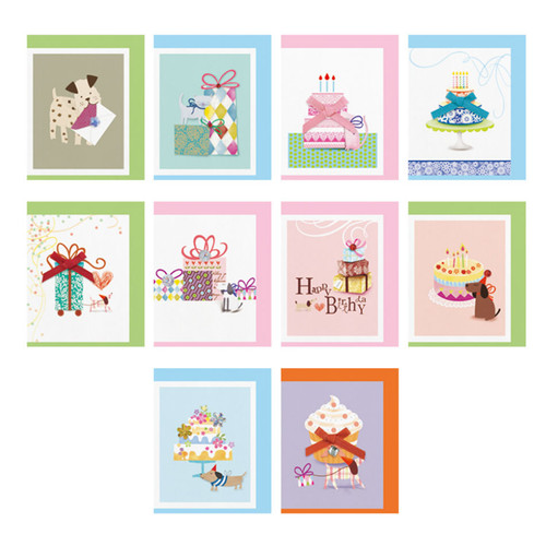From&To Handmade Mini Celebration Greeting Card Set