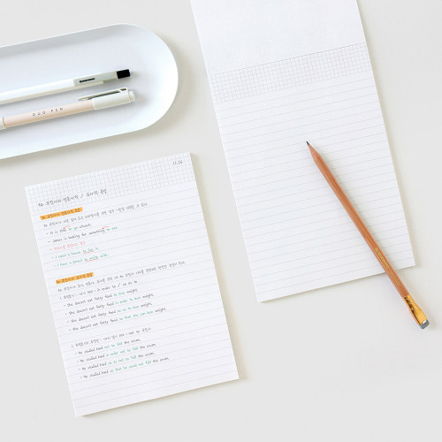 Bookfriends Basic A5 Lined Notepad