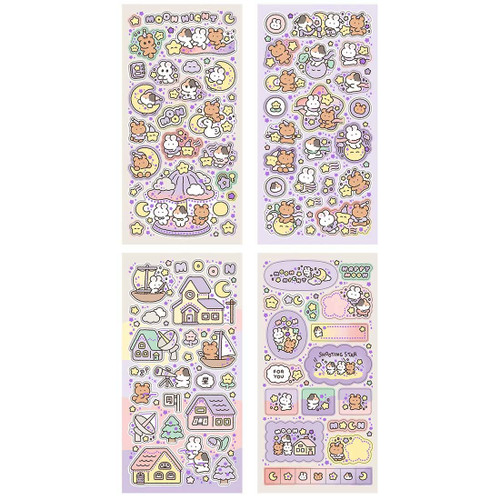 Yoon Goo Moon Night Decorative Sticker