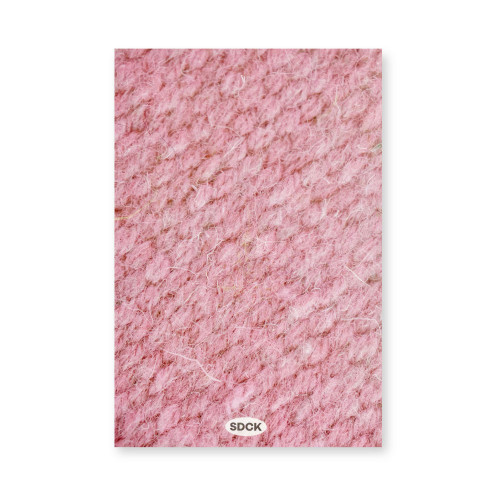sand cake Pink Knit Memo Pad