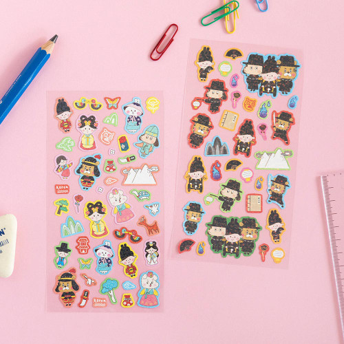 ROMANE Hello Korea Holographic Sticker