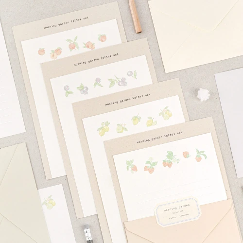 Dash and Dot Morning Garden Letter And Envelop Set