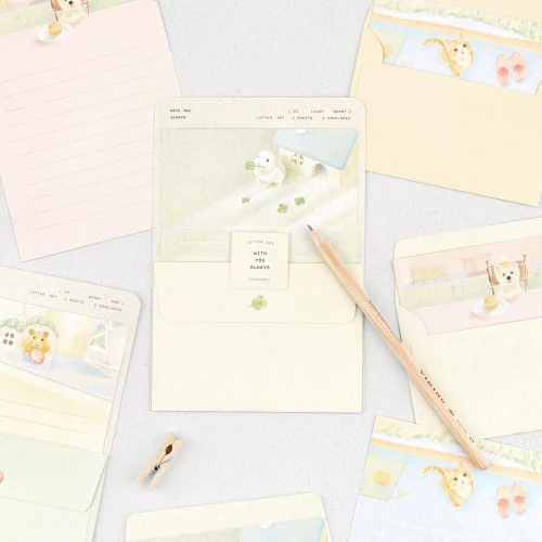 Dash and Dot With You Always Letter And Envelop Set