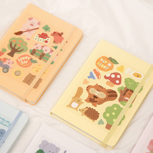 7321 Design My Color My Day B6 Blank Notebook