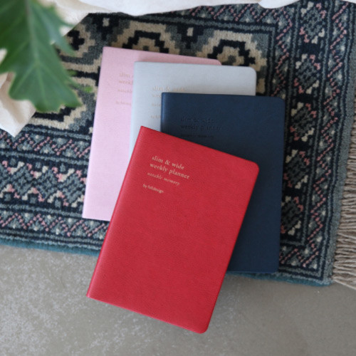 2018 Notable memory slim small dated weekly planner