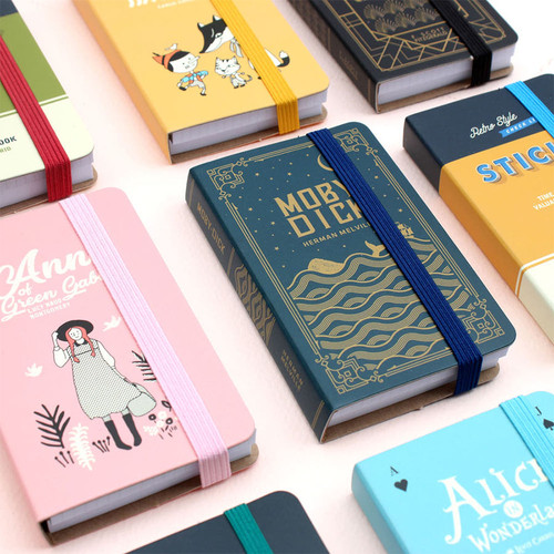 World Literature Illustration Sticky Notepad