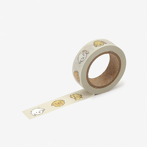 Dailylike Friendly puppy single roll paper masking tape