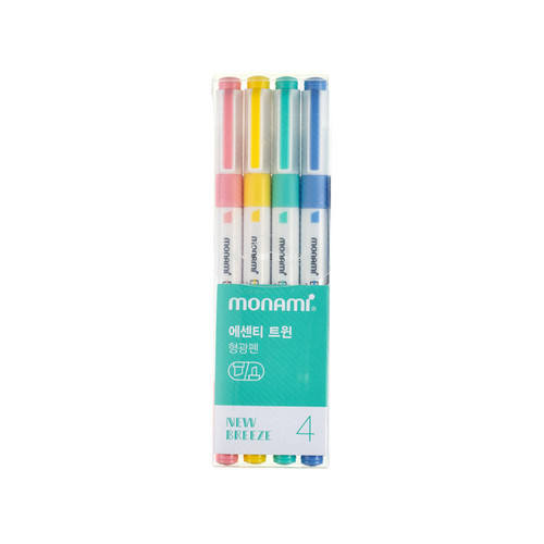 MONAMI New Breeze Double Ended Highlighters Set