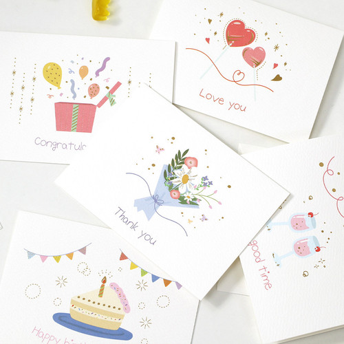 PAPERIAN Celebrate Card and Envelope Set