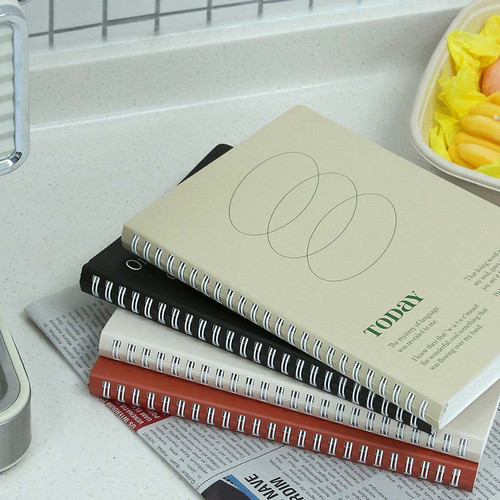Wanna This In The Mood A5 Spiral Grid Notebook