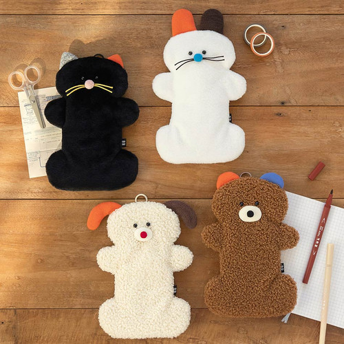 Brunch Brother Fuzzy Pencil Case Fluffy Pouch