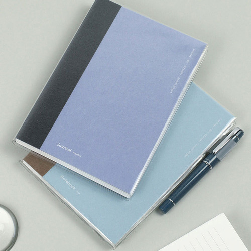 Paperian Episode B6 Clear PVC Cover With Pen Holder