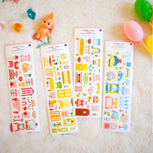 Mellee Factory Deco My Home Removable Sticker Pack