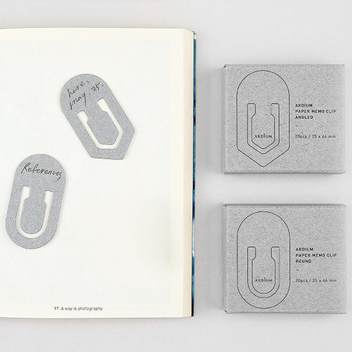 Simple and unique paper bookmark memo clip