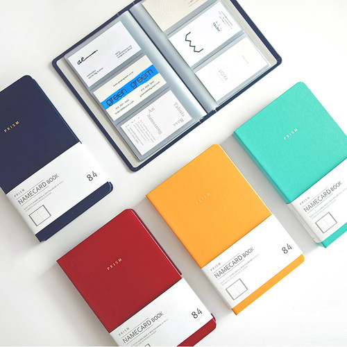 Prism slip in pocket name card album