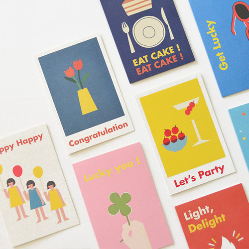 Jam studio Jam birthday card with envelope