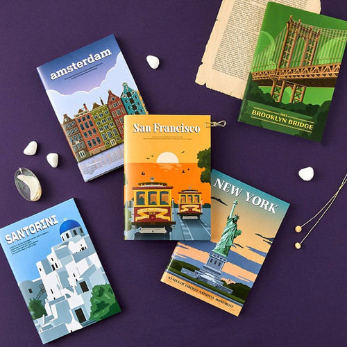 Ardium Travel The World Lined Notebook
