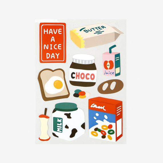 Dailylike Good morning removable paper deco sticker