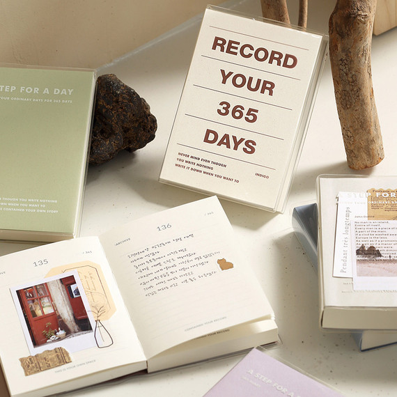 Indigo Record Your 365 Day Dateless Daily Diary Journal